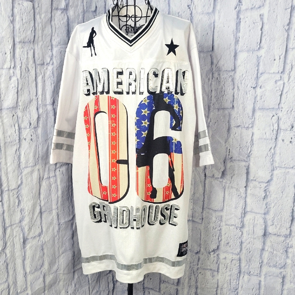 Silver and Blue‎ Jersey Shirt